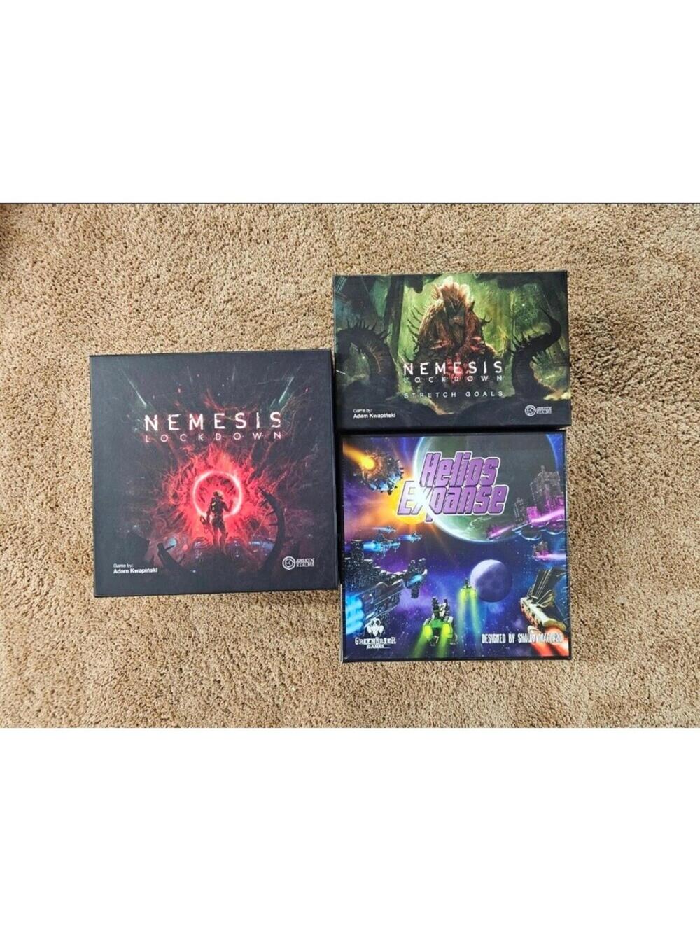 Nemesis Lockdown w/Stretch Goals + Helios Expanse.